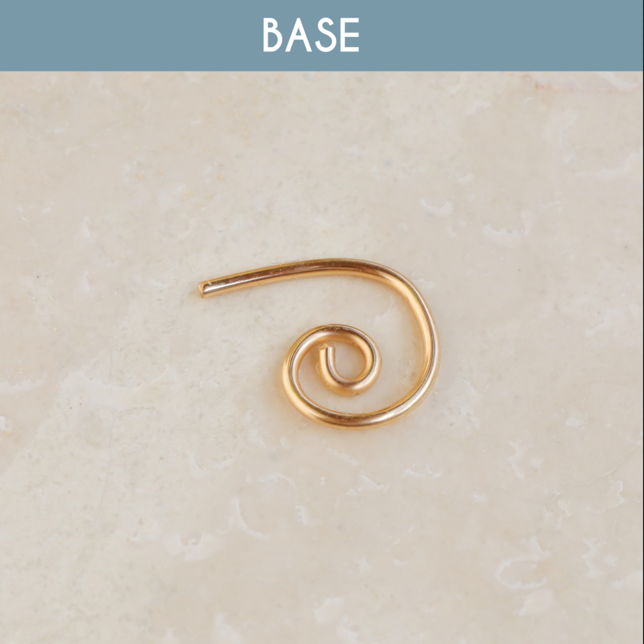 Orecchino _ Essential Componibile Spirale