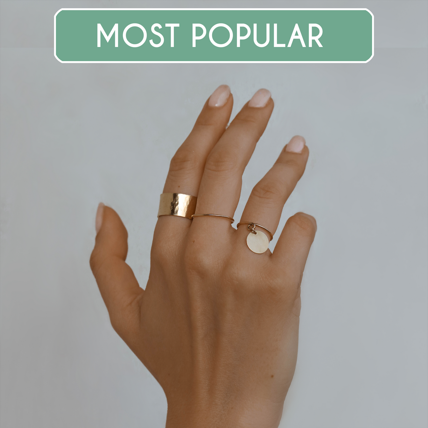 Set 3 Anelli _ Essential Band e Charm